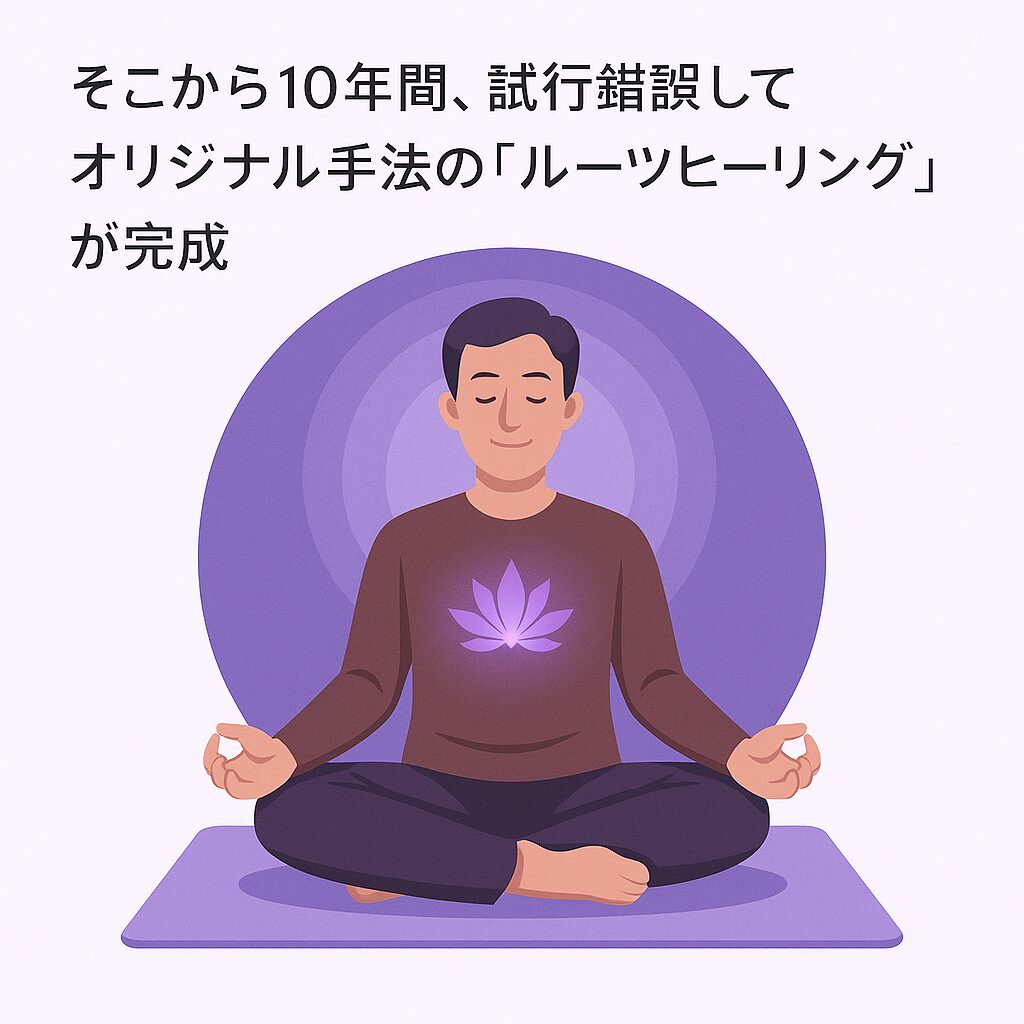 10年の試行錯誤を経てルーツヒーリング誕生