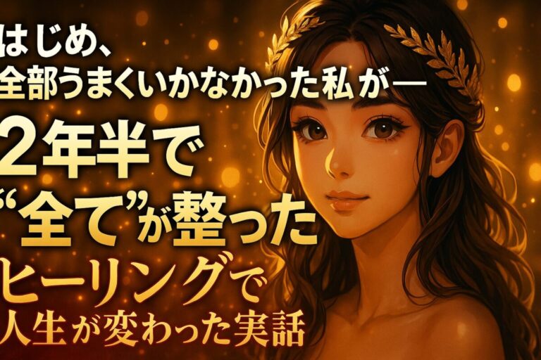 【全てが整った女性の実話】 お金・家族・恋愛・健康… 2年半のルーツヒーリングが導いた“7つの奇跡”